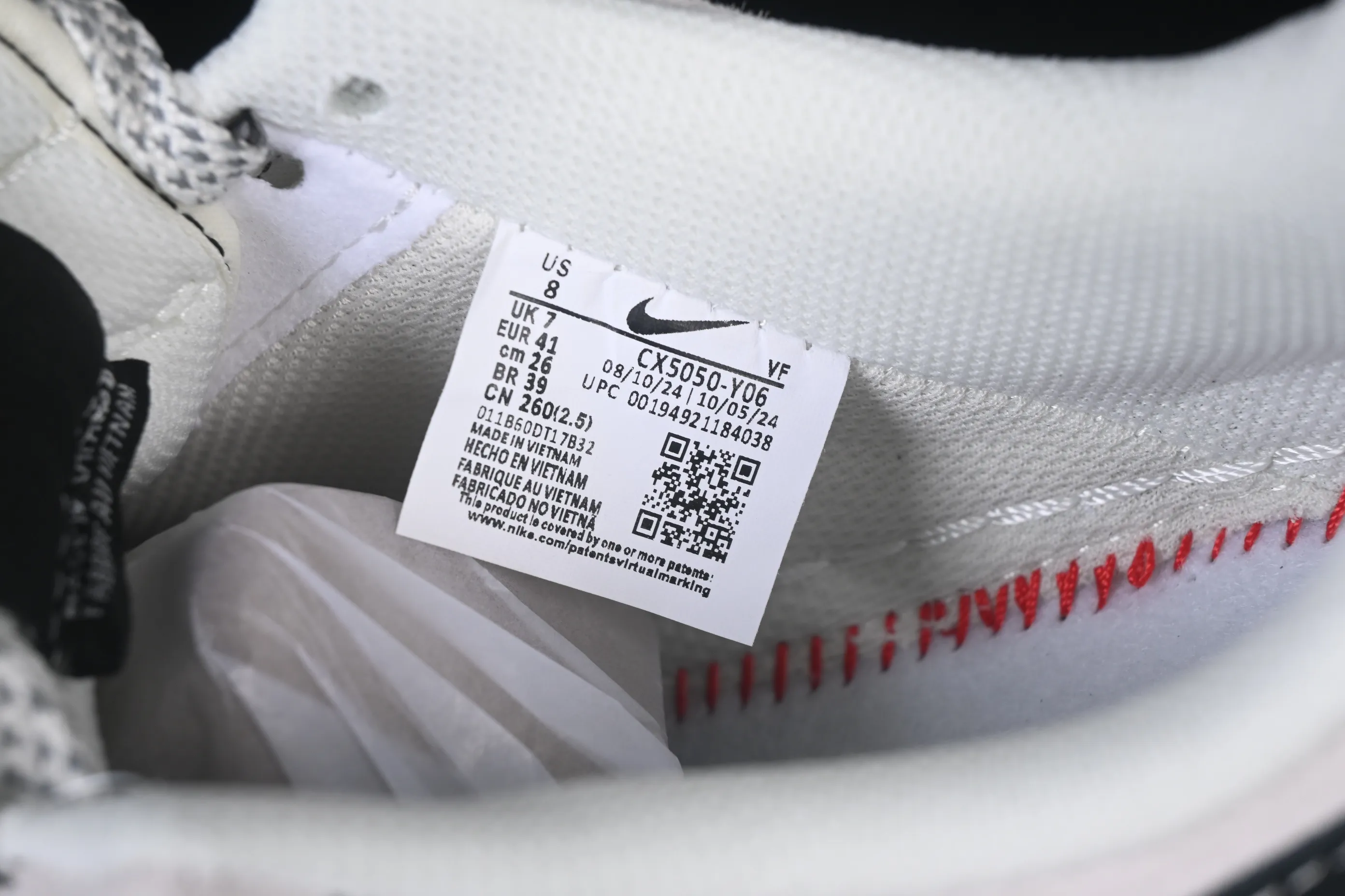 All categories Nk Air Force 1 Air Force series Nk Air Force 1 Low Air Force low top Nike Air Force 1'07 Low LV co-branded double spelled black graffiti Air Force 1 low top casual sneakers CX5050-Y06